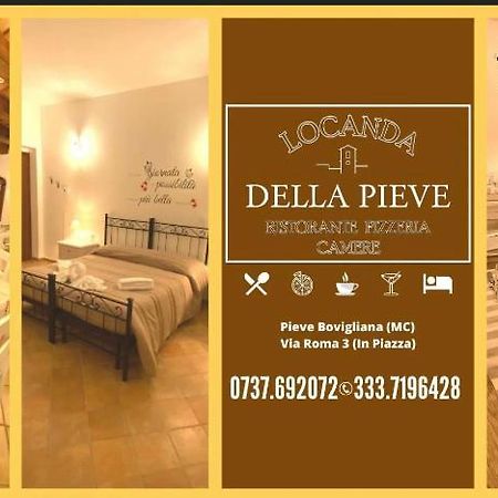 Locanda Della Pieve Pievebovigliana Exterior foto