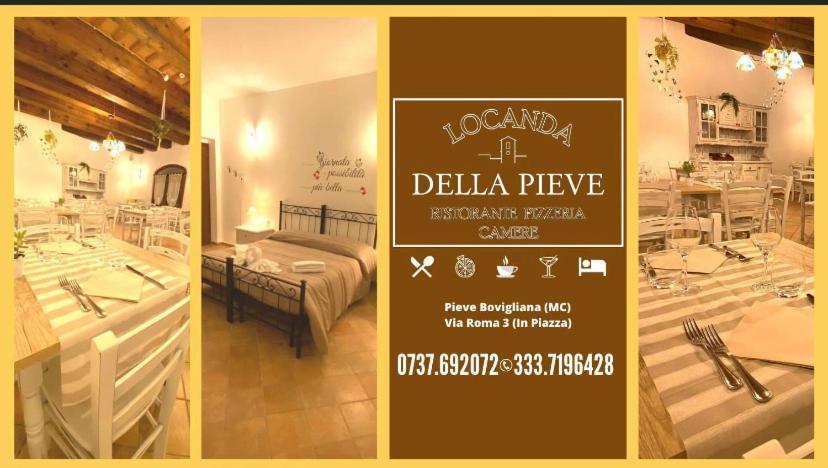 Locanda Della Pieve Pievebovigliana Exterior foto